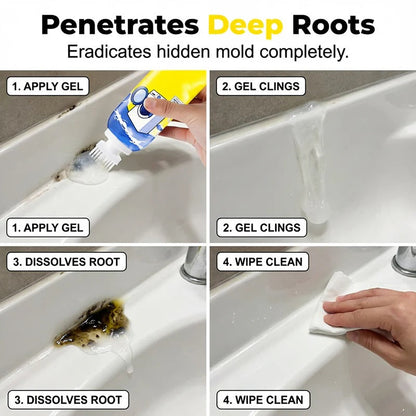 Deep-Cleaning Mold Stain Remover Gel for Home Use