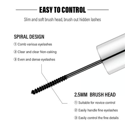 Thick, Curling, Long-lasting Mascara, Waterproof, Sweat-proof, Lengthening, Non-smudged