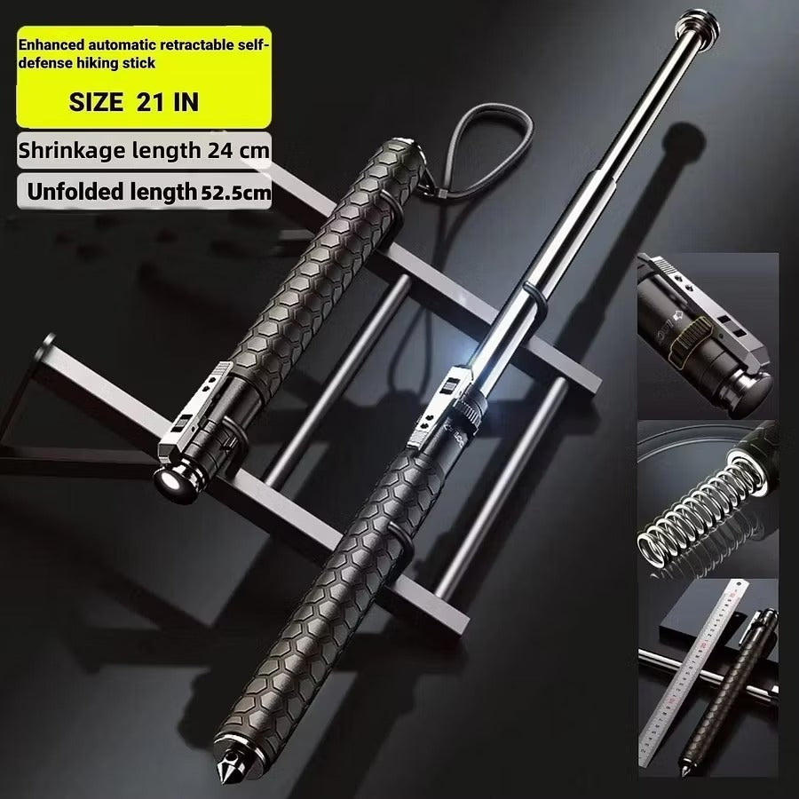 Enhanced Automatic Retractable Self-Defense Stick