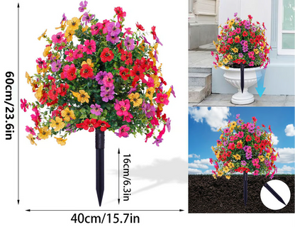 🔥Outdoor/Indoor UV Resistant & Waterproof Artificial Flower Decor