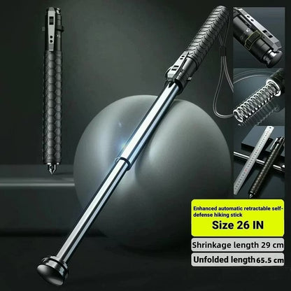 Enhanced Automatic Retractable Self-Defense Stick