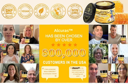 🔥Alcuras™ Botulinum Toxin & Bee Venom Pain-Relief Bone Healing Cream🐝💎