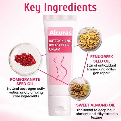 Alcuras™ Natural Breast and Buttock Enhancement Cream