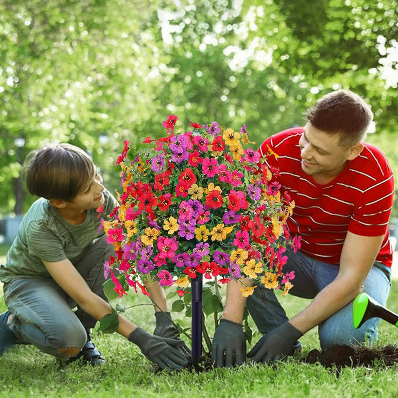 🔥Outdoor/Indoor UV Resistant & Waterproof Artificial Flower Decor