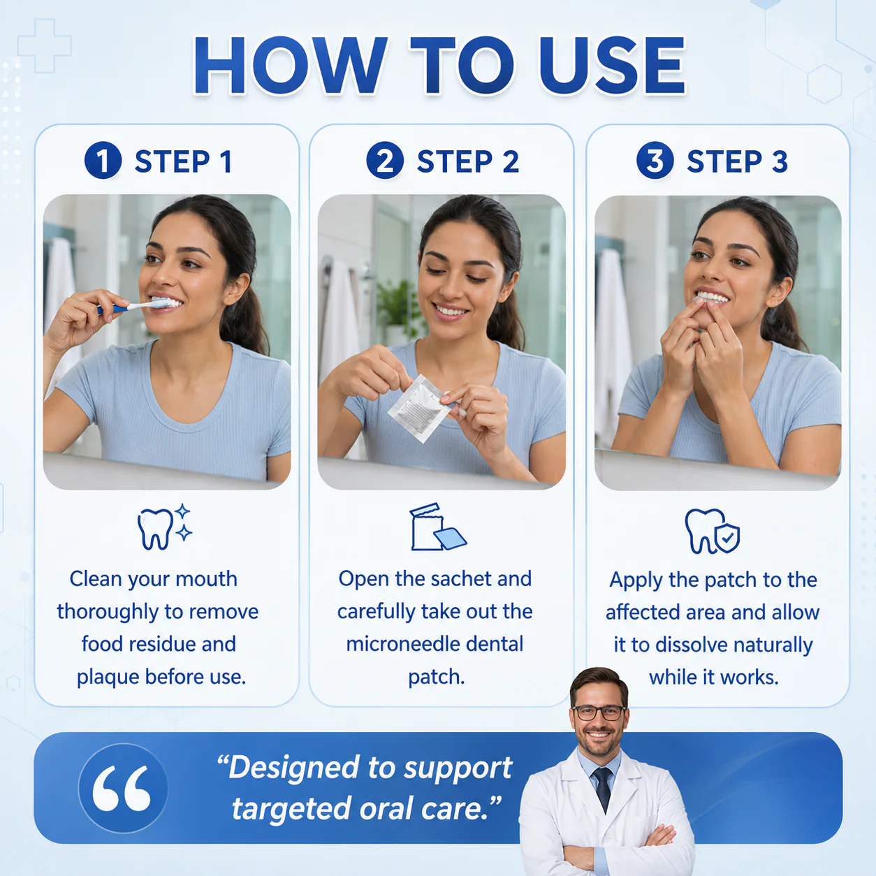 🦷Alcuras®️ Fast-Dissolving Tooth & Gum CareOral Strips - Daily Oral WellnessSupport