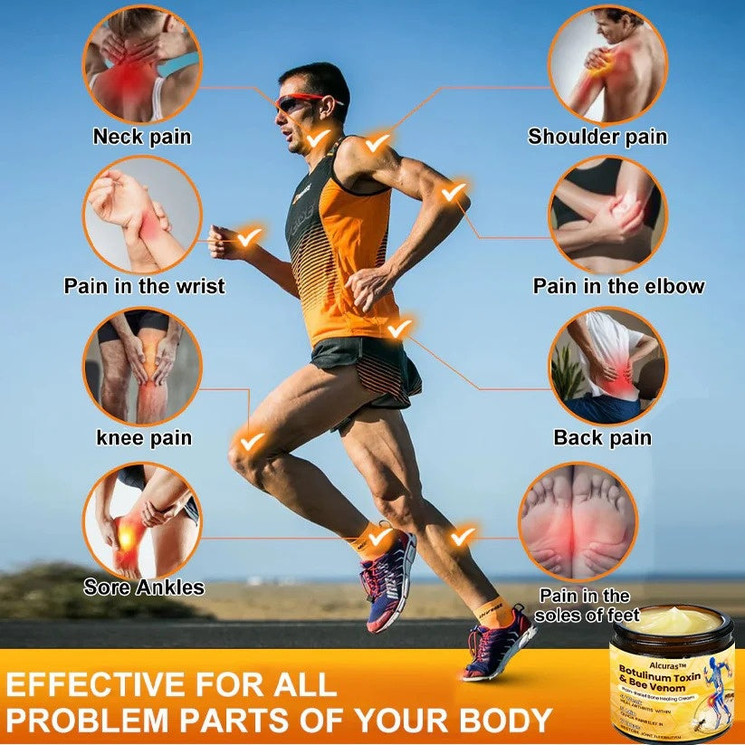 Alcuras™ Botulinum Toxin & Bee Venom Pain-Relief Bone Healing Cream🐝💎