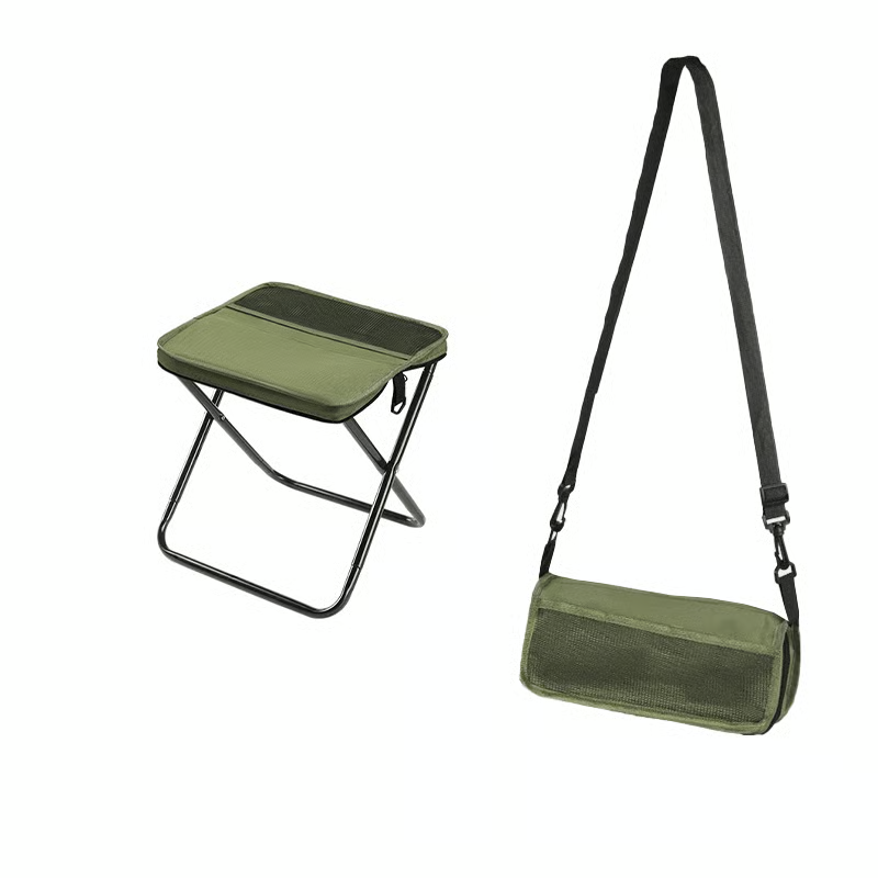 Take a Seat—Anywhere, Anytime!  Stay Comfortable on  the Go with the  Foldable Backpack Stool