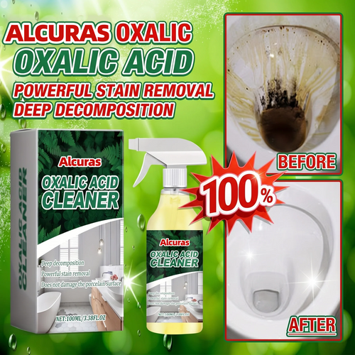 Alcuras🔥Bathroom Cleaner for Tough Toilet & Sink Stains