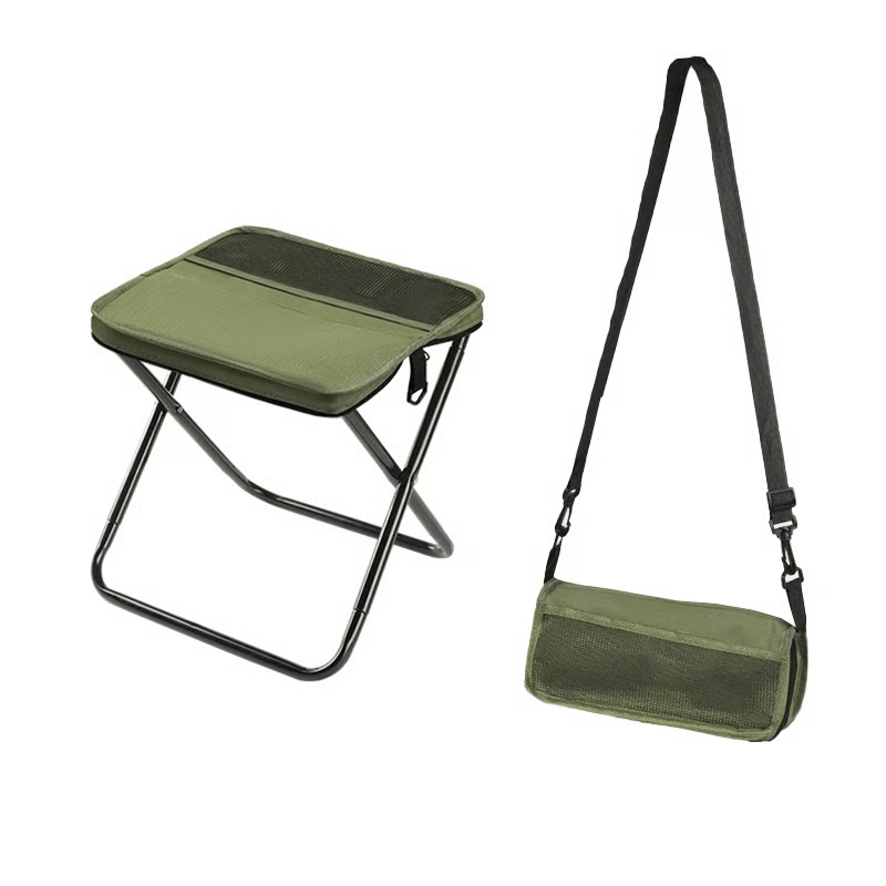 Take a Seat—Anywhere, Anytime!  Stay Comfortable on  the Go with the  Foldable Backpack Stool