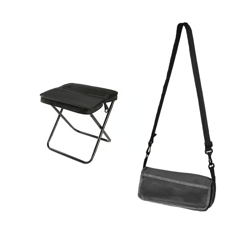 Take a Seat—Anywhere, Anytime!  Stay Comfortable on  the Go with the  Foldable Backpack Stool