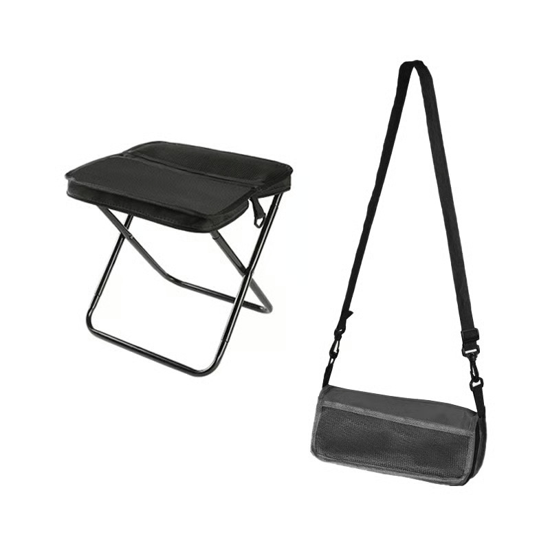 Take a Seat—Anywhere, Anytime!  Stay Comfortable on  the Go with the  Foldable Backpack Stool