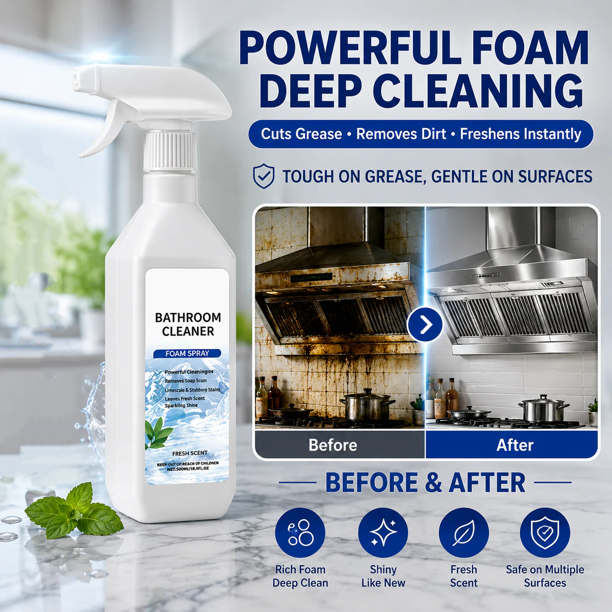 Scale Remover Bathroom Cleaner