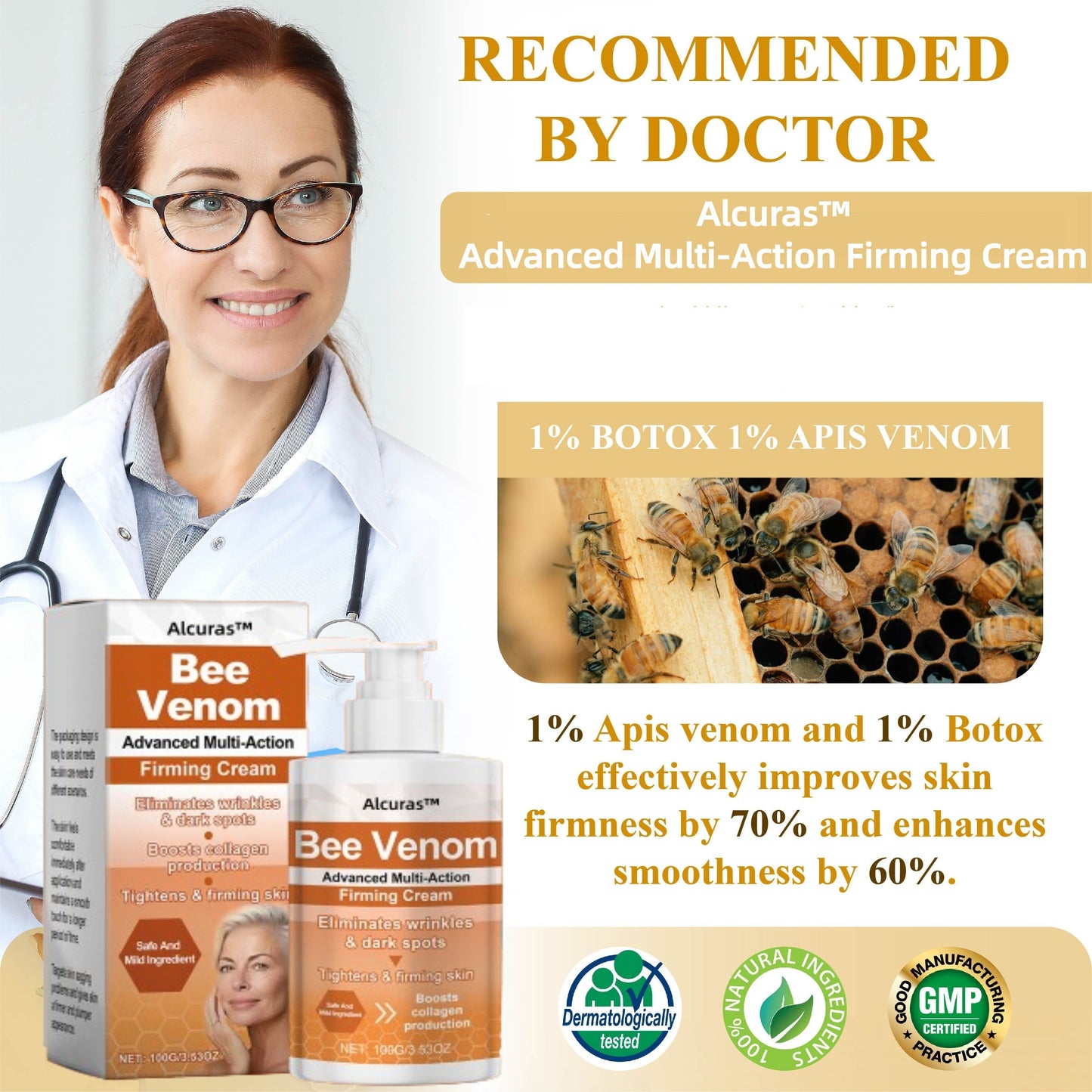 Alcuras™ Bee Venom Multi-Action Firming Cream