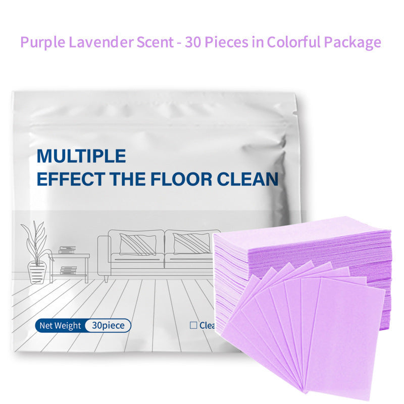 30-Pieces Multi-Effect Floor Cleaning Sheets